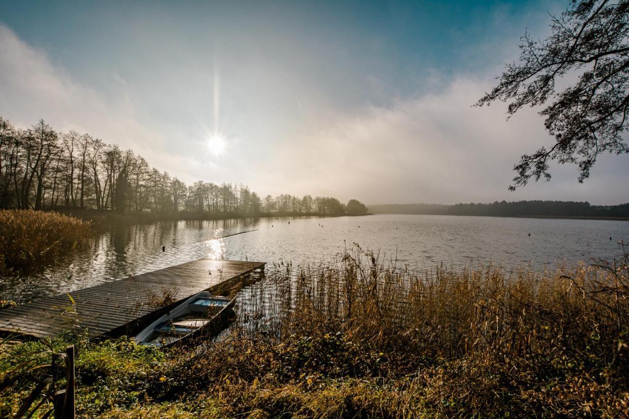5 Sterne Ferienhaus Direkt Am See Mit Sauna-Kamin-Garten Краков-ам-Зе Екстер'єр фото