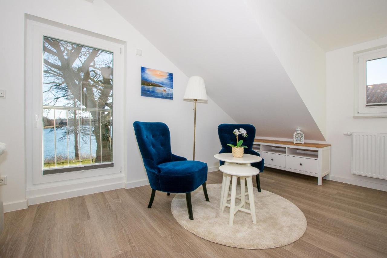5 Sterne Ferienhaus Direkt Am See Mit Sauna-Kamin-Garten Краков-ам-Зе Екстер'єр фото