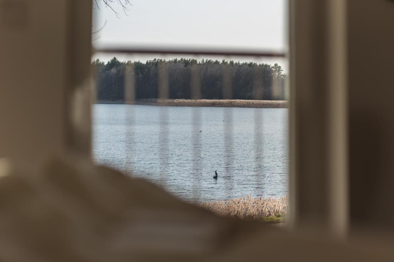 5 Sterne Ferienhaus Direkt Am See Mit Sauna-Kamin-Garten Краков-ам-Зе Екстер'єр фото